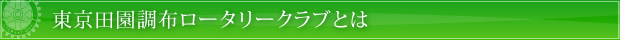 田園調布ロータリークラブとは